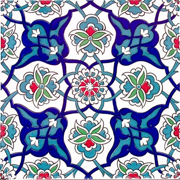 43010027-armada-cini-20x20-cm-ac-27-kutahya-cini-geometrik-desenli-cini-karo