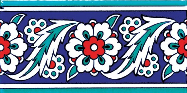 43030008-armada-cini-10x20-cm-ks-8-iznik-cicek-desenli-seramik-cini-bordur